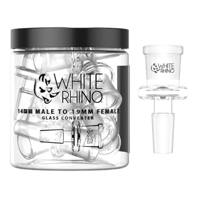 WHITE RHINO - 14MM MALE TO FEMALE