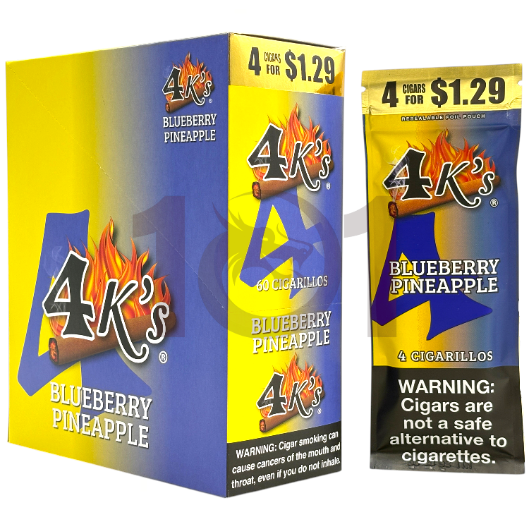 GOOD TIMES 4K'S LGC SP 4/$1.29 4CT PK - BLUEBERRY PINEAPPLE