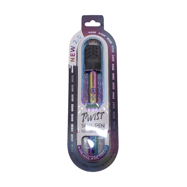 OOZE TWIST SLIM PEN 2.0 320MAH - RAINBOW