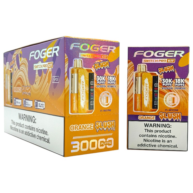 FOGER SWITCH PRO KIT 30000 5% - SLUSH ORANGE