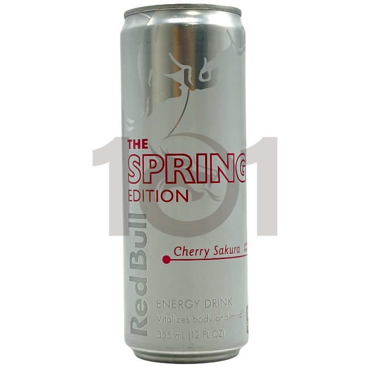 RED BULL ENERGY DRINK 12OZ CAN - CHERRY SAKURA