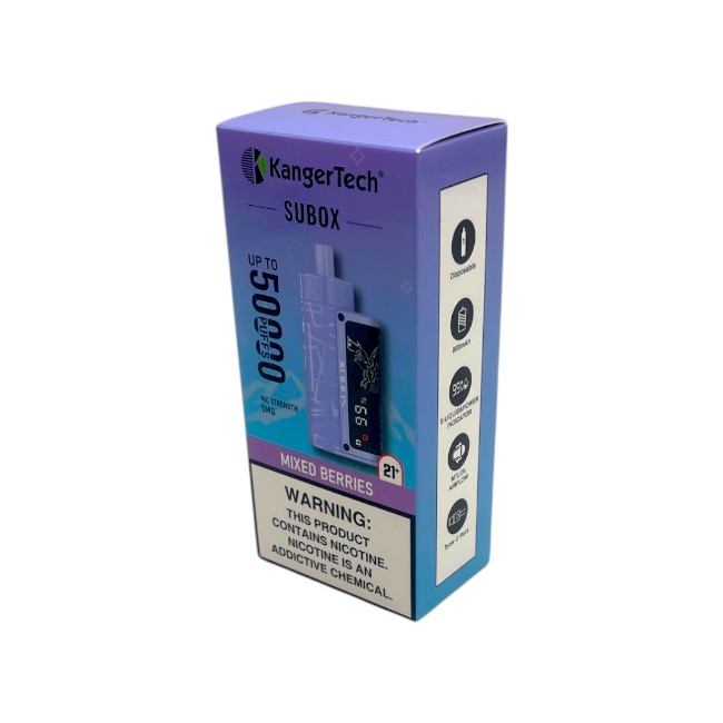 KANGER TECH SUBOX 50000 5% - MIXED BERRIES