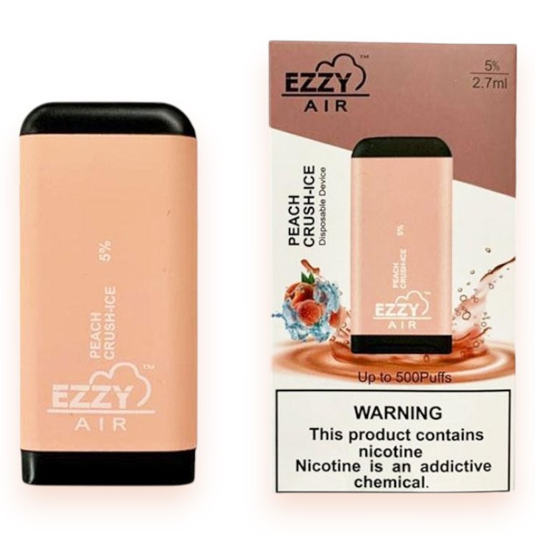EZZY AIR 500 5% - PEACH CRUSH ICE
