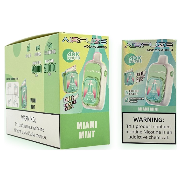 AIRFUZE ADDON ICE CONTROL 40000 5% - MIAMI MINT