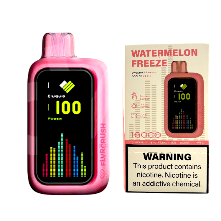 FLVR CRUSH 16000 5% - WATERMELON FREEZE