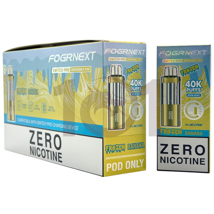 FOGRNEXT 40000 SWITCH PRO POD 0% - FROZEN BANANA