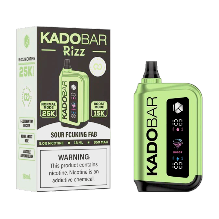 KADO BAR RIZZ 25000 5% - SOUR FCUKING FAB