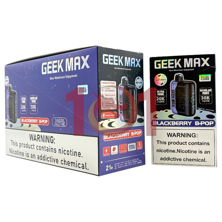 GEEK MAX ULTRA X 30000 5% - BLACKBERRY B-POP