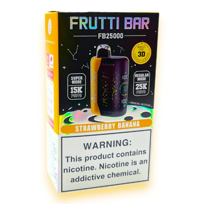 FRUTTI BAR FB25000 5% - STRAWBERRY BANANA