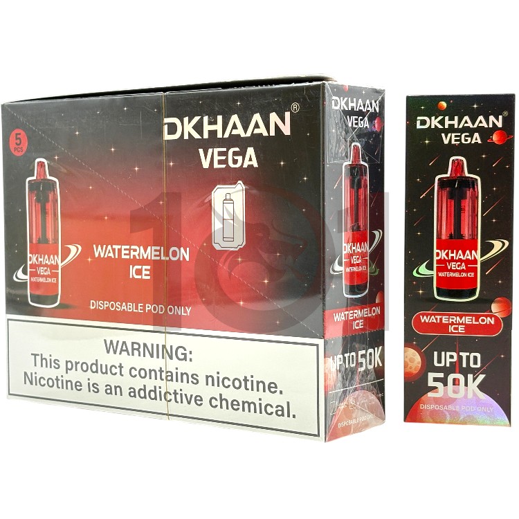 DKHAAN VEGA 50000 POD 5% - WATERMELON ICE