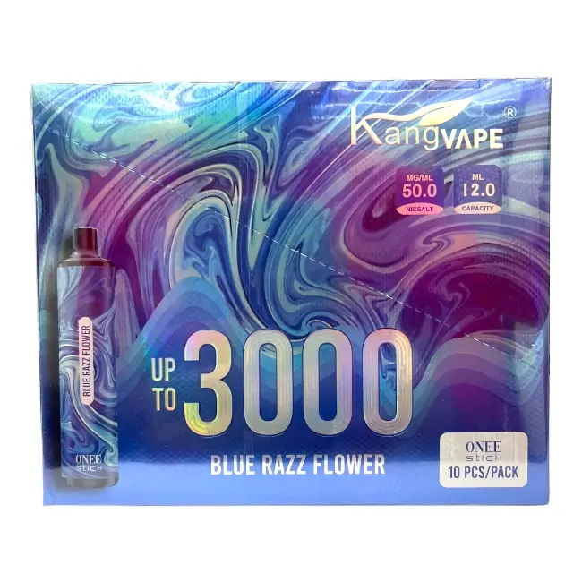 KANGVAPE 3000 5% - BLUE RAZZ FLOWER