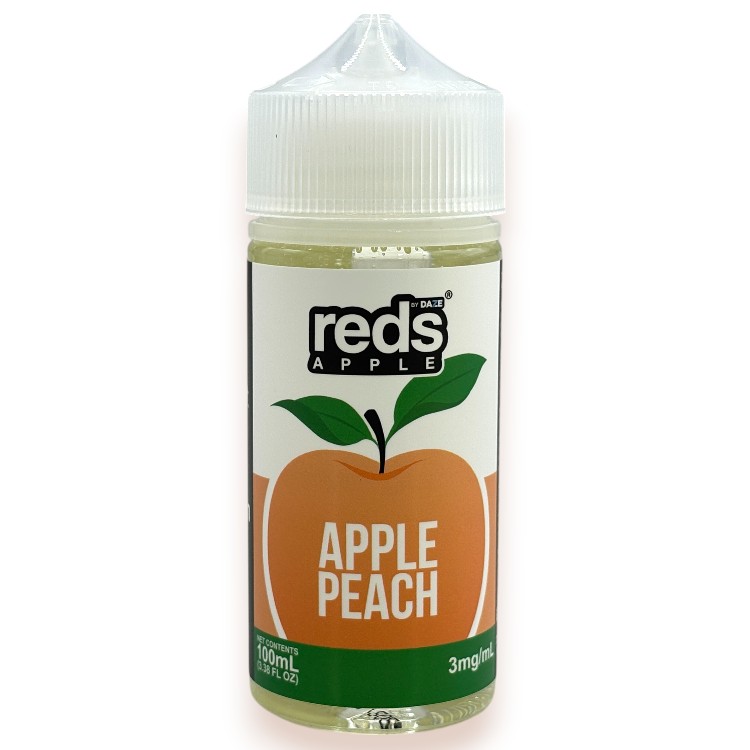 DAZE REDS APPLE E-LIQUID 3MG 100ML - APPLE PEACH