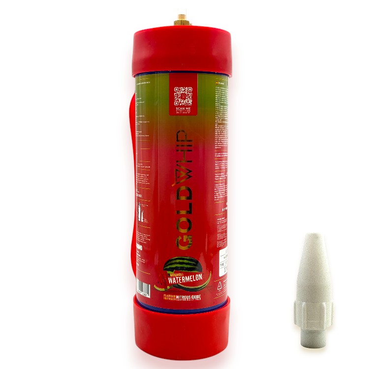 GOLD WHIP CREAM N2O CHARGER TANK 4.42L 3000GM MAXI XL - WATERMELON