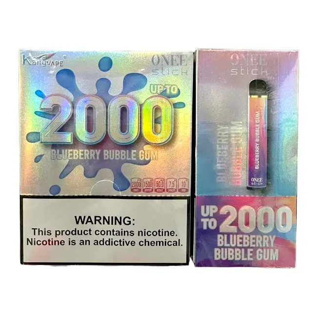 KANGVAPE 2000 5% - BLUEBERRY BUBBLE GUM