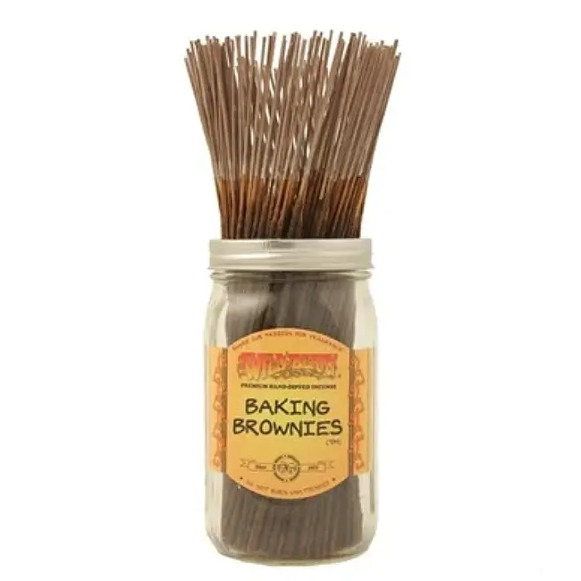 WILD BERRY - FRAGRANCE - INCENSE - 11"/CT - 100CT/PK - BAKING BROWNIES