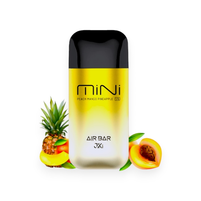 AIR BAR MINI 2000 5% - PEACH MANGO PINEAPPLE