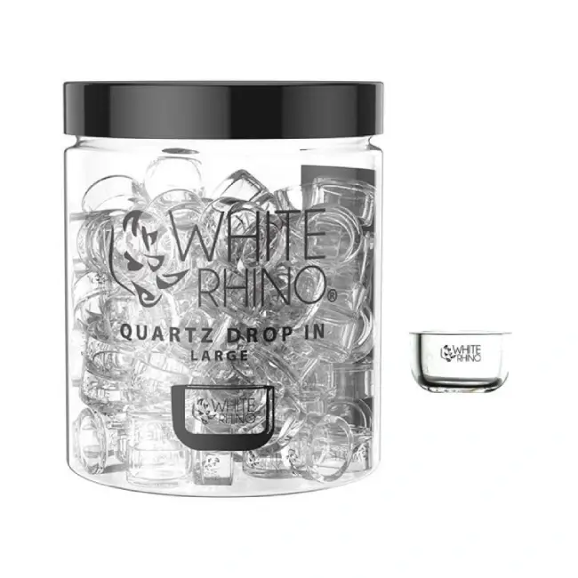 WHITE RHINO - QUARTZ DROP IN (LARGE)