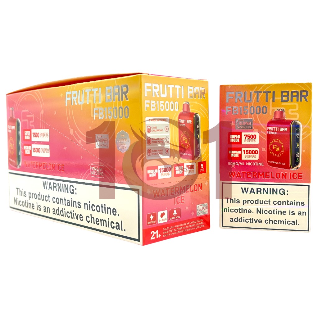 FRUTTI BAR FB15000 5% - WATERMELON ICE