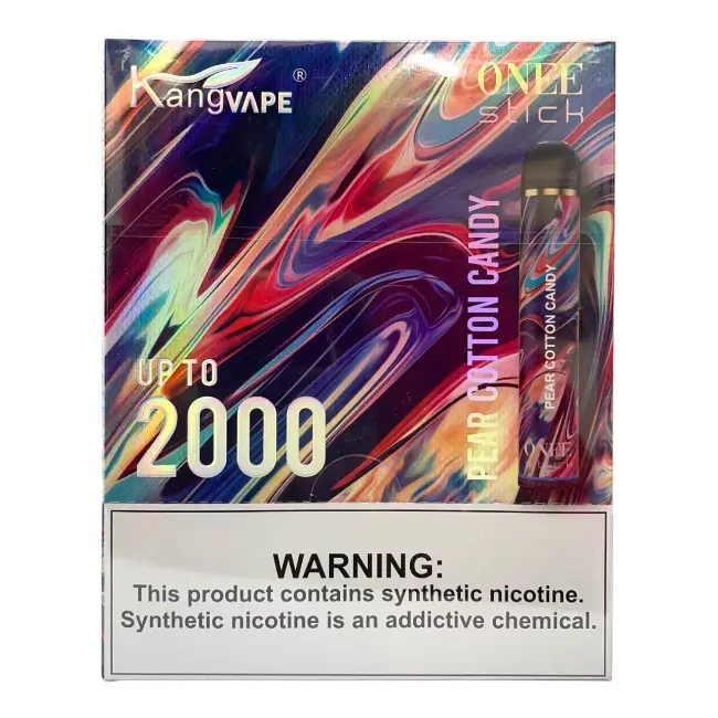 KANGVAPE 2000 5% - PEAR COTTON CANDY