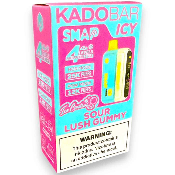 KADO BAR 25000 SNAP ICY POD 5% - SOUR LUSH GUMMY