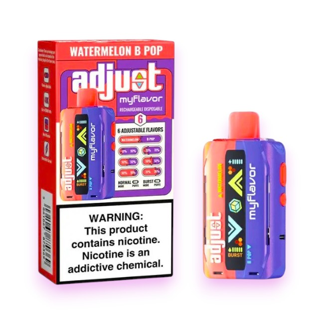 ADJUST MY FLAVOR 40000 5% - WATERMELON B POP