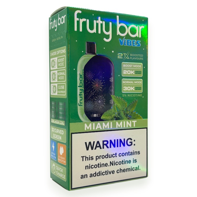 FRUTY BAR VIBES 30000 5% - MIAMI MINT