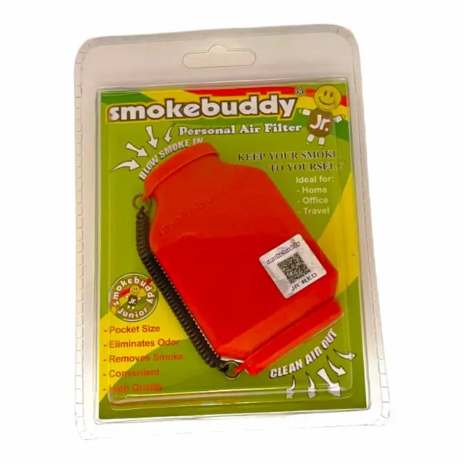 JUNIOR SMOKE BUDDY AIR FILTER - RED