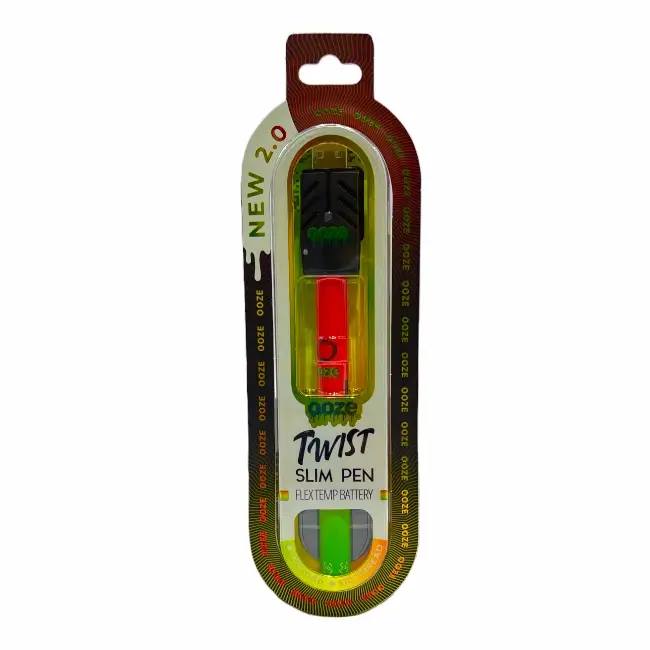 OOZE TWIST SLIM PEN 2.0 320MAH - RASTA