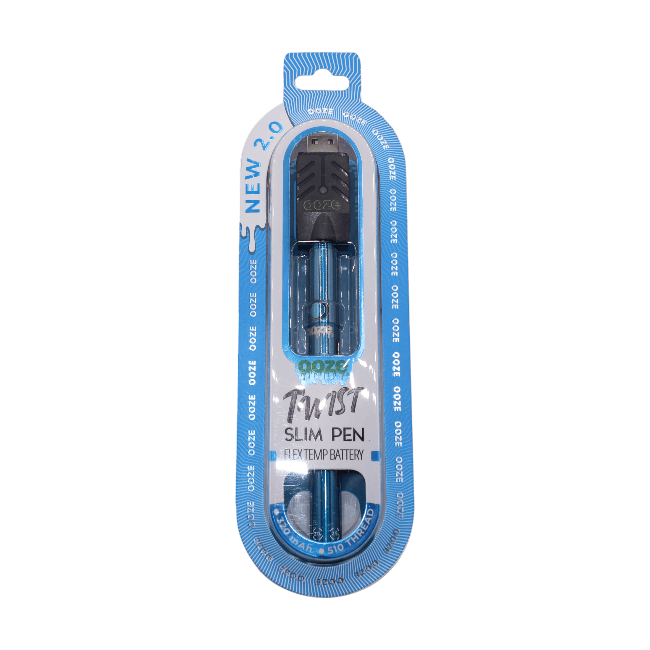 OOZE TWIST SLIM PEN 2.0 320MAH - SAPPHIRE BLUE
