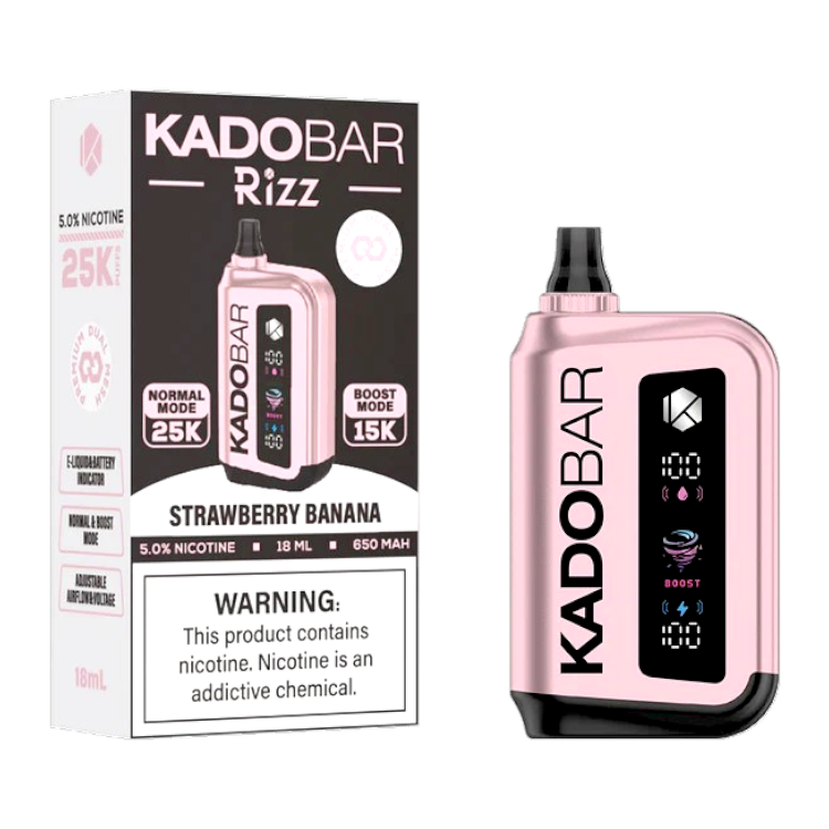 KADO BAR RIZZ 25000 5% - STRAWBERRY BANANA
