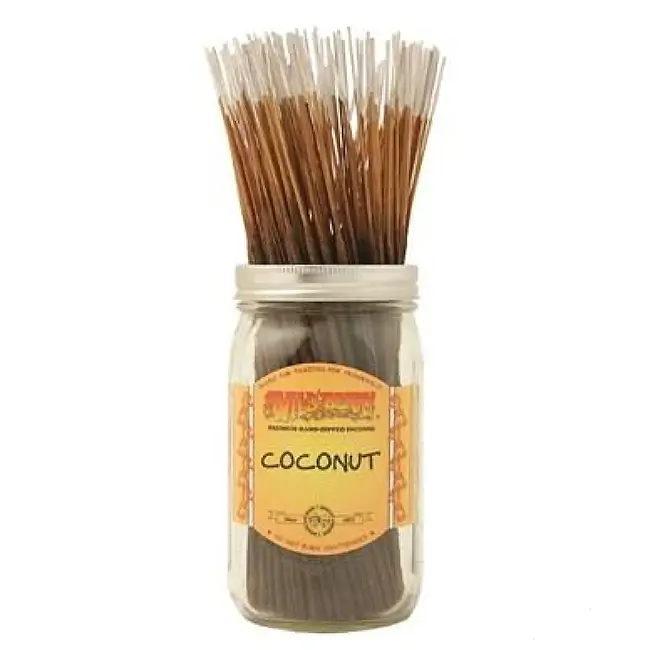 WILD BERRY - FRAGRANCE - INCENSE - 11"/CT - 100CT/PK -  COCONUT
