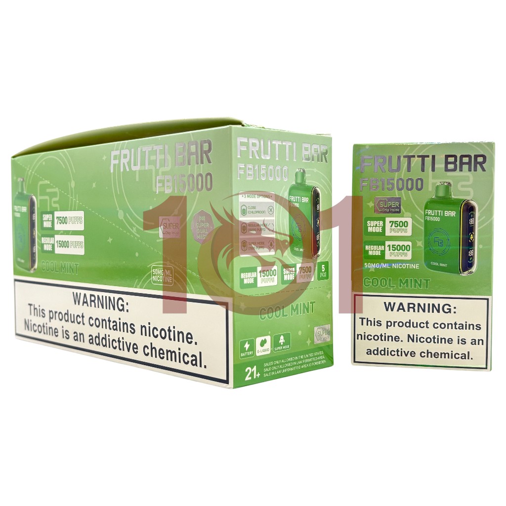 FRUTTI BAR FB15000 5% - COOL MINT