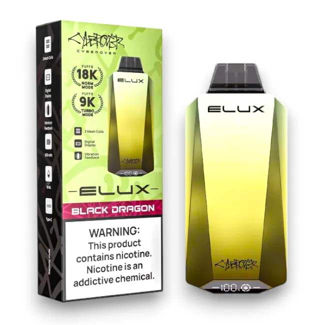 ELUX CYBEROVER 18000 5% - BLACK DRAGON