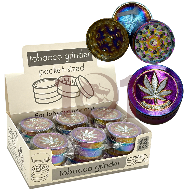 NBC 3PC GRINDER (DK5779-3) - RAINBOW AMSTERDAM
