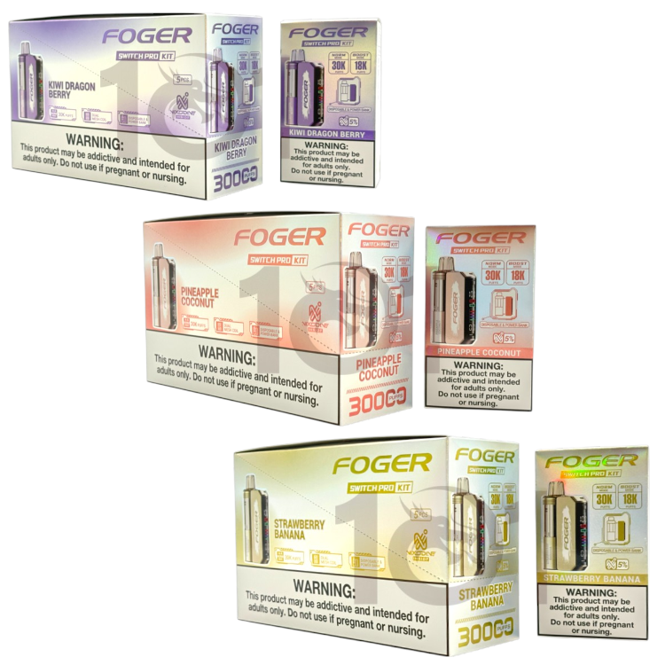 FOGER NIXODINE SWITCH PRO 30000 POD DEVICE 5%
