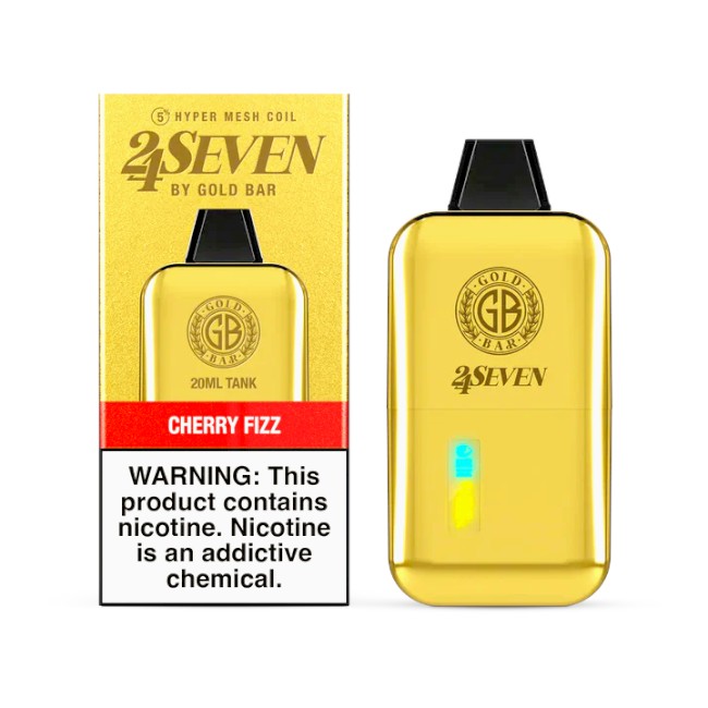 GOLD BAR 24SEVEN 24000 5% - CHERRY FIZZ