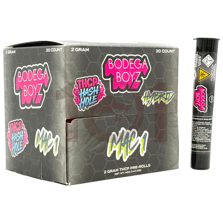 BODEGA BOYZ HASH HOLE LR THCP 2GM - HYBRID MAC 1