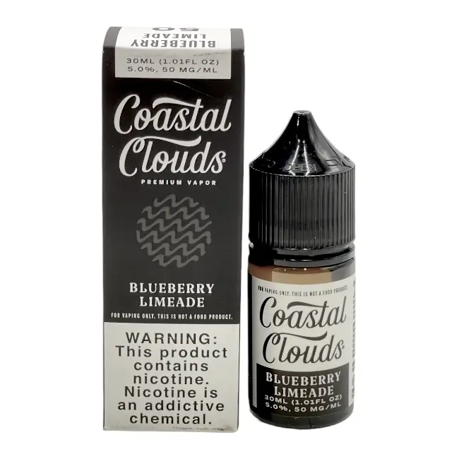 COASTAL CLOUDS 50MG 30ML - BLUEBERRY LIMEADE