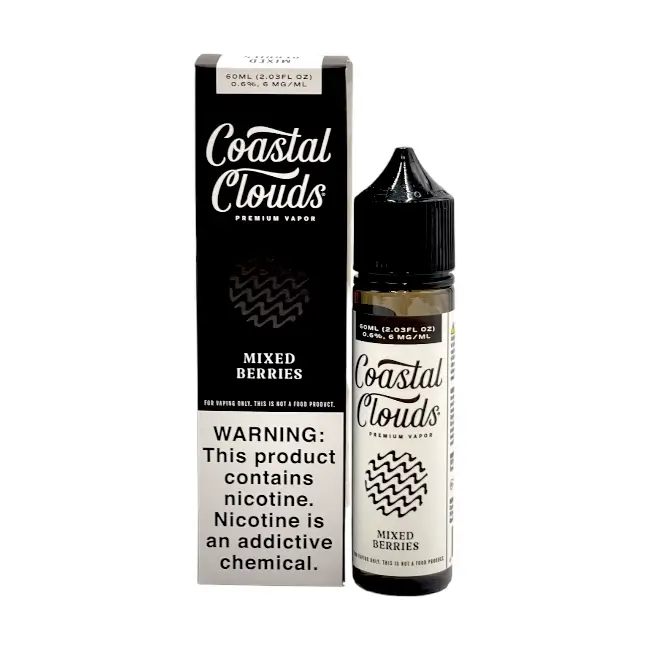 COASTAL CLOUDS 6MG 60ML - MIXED BERRIES