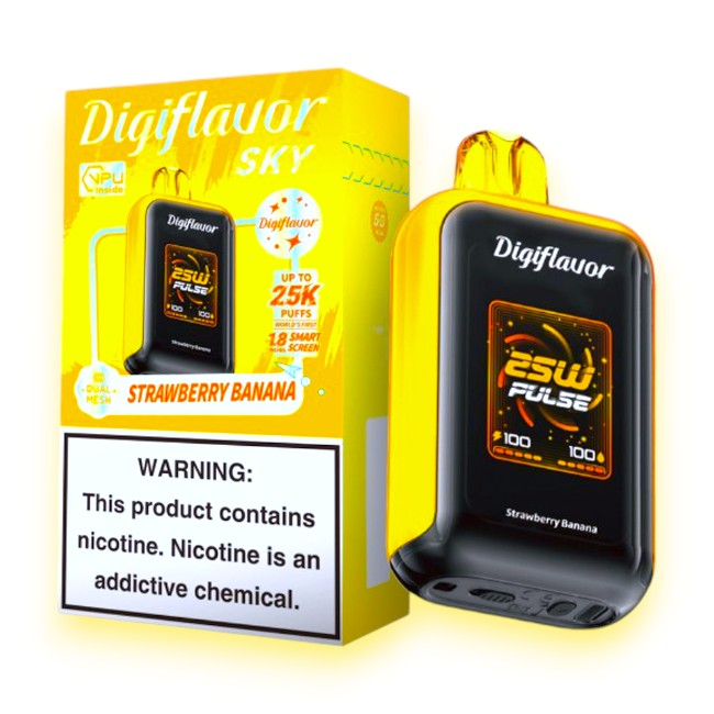 DIGIFLAVOR SKY 25000 5% - STRAWBERRY BANANA