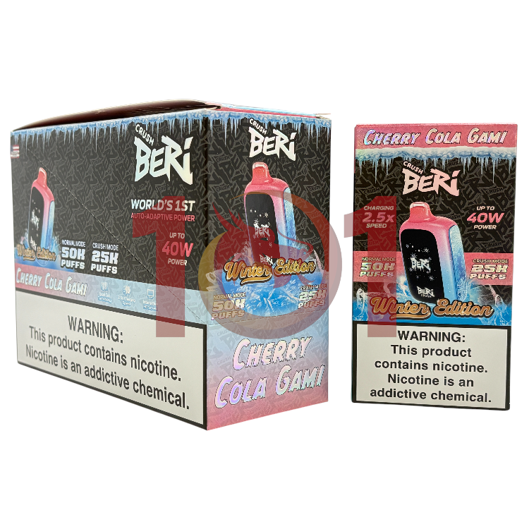 BERI CRUSH 50000 5% - WINTER EDITION CHERRY COLA GAMI