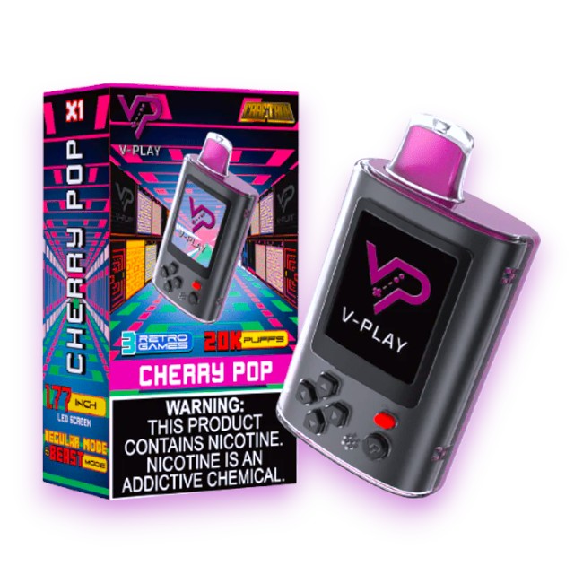 CRAFTBOX V-PLAY 20000 5% - CHERRY POP