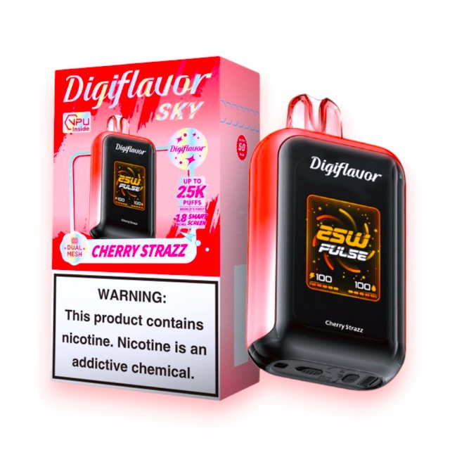DIGIFLAVOR SKY 25000 5% - CHERRY STRAZZ