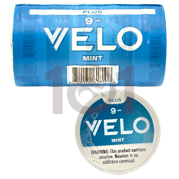 VELO PLUS NICOTINE POUCHES 20CT PK 9MG - MINT