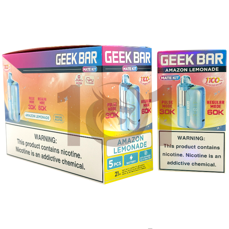 GEEK BAR MATE KIT 60000 POD DEVICE 5% - AMAZON LEMONADE