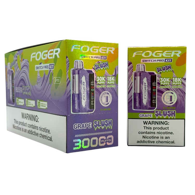 FOGER SWITCH PRO KIT 30000 5% - SLUSH GRAPE