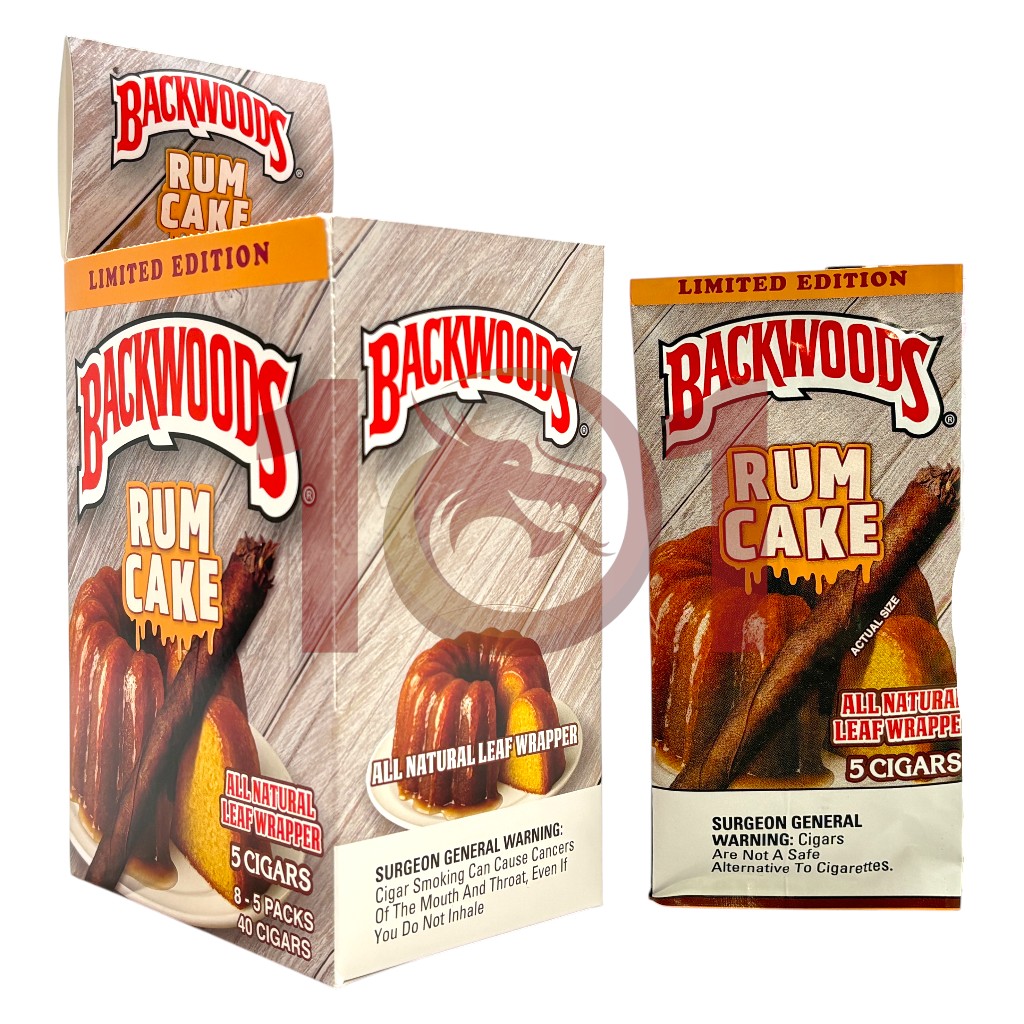 BACKWOODS 5CT PK - RUM CAKE