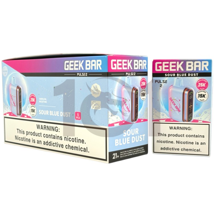 GEEK BAR PULSE 2 25000 5% - SOUR BLUE DUST