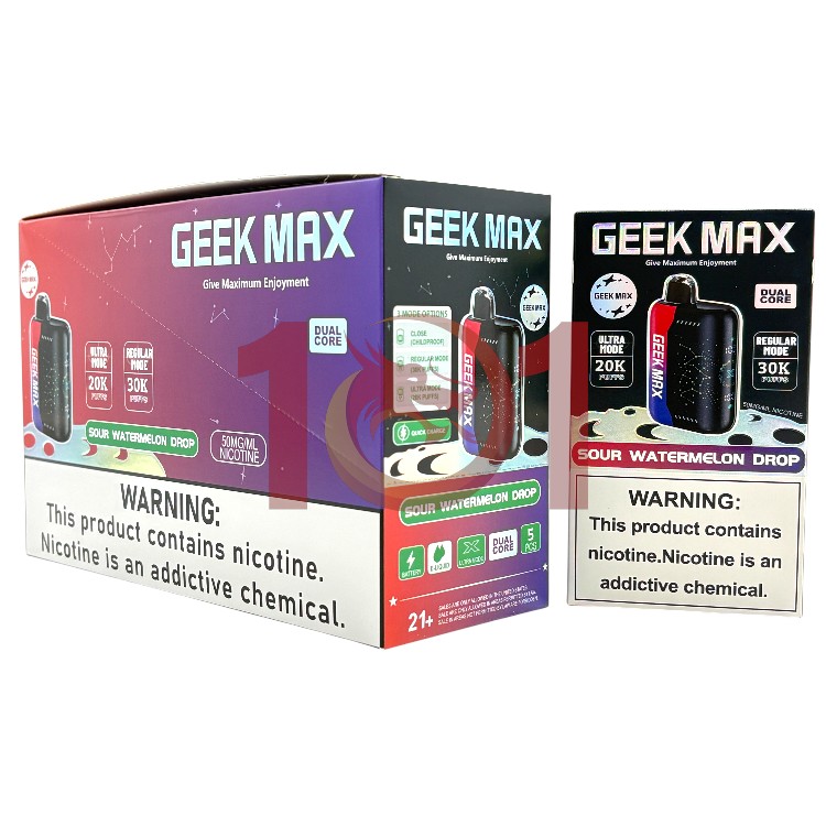 GEEK MAX ULTRA X 30000 5% - SOUR WATERMELON DROP