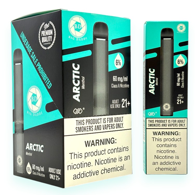 BD BIG DADDI TP 600 6% - ARTIC MENTHOL